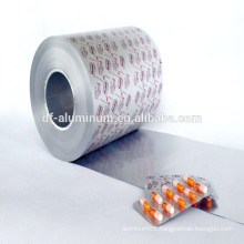 Pharmaceutical packaging aluminum foil